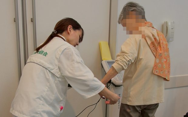 InBody測定のようす